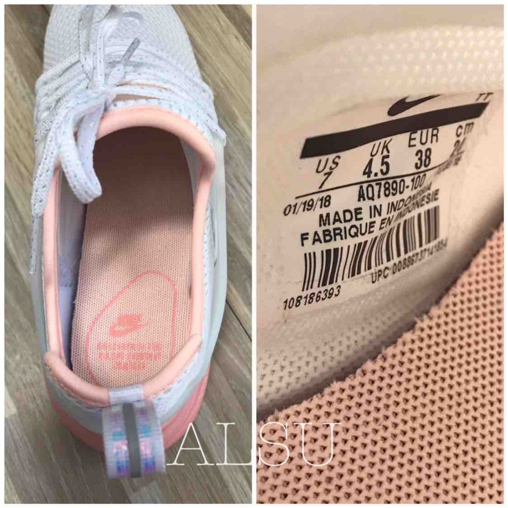 NWT Nike Air Presto White Sunset Tint W AUTHENTIC - Picture 7 of 8